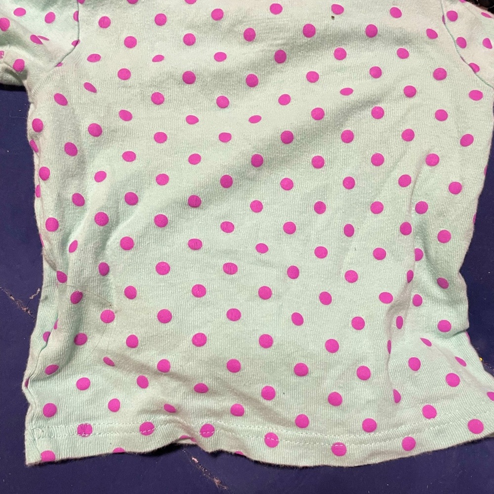 Adorable polkadot sleepwear